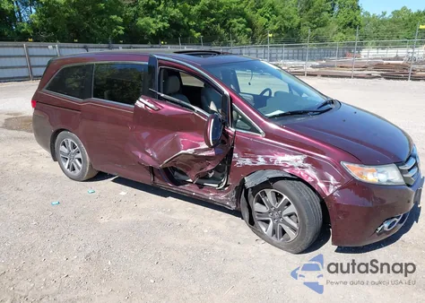 2014 Honda Odyssey Touring/Touring Elite из США, поврежденный, VIN 5FNRL5H91EB099578